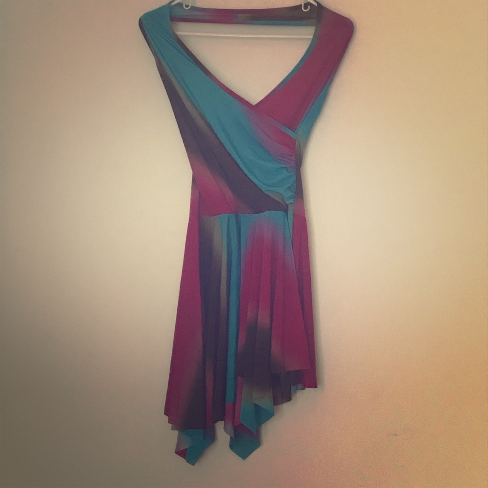 Multi-colored party dress